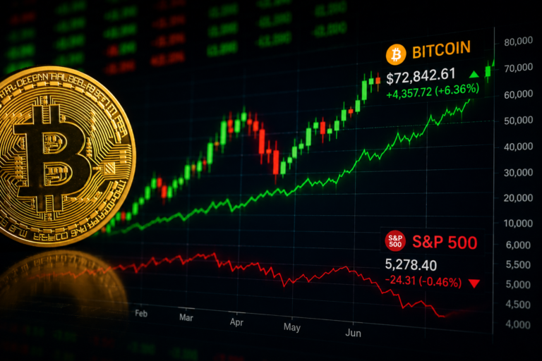 Bitcoin vs. Stocks: What's the Difference and Which Is Right for You? btc sp500