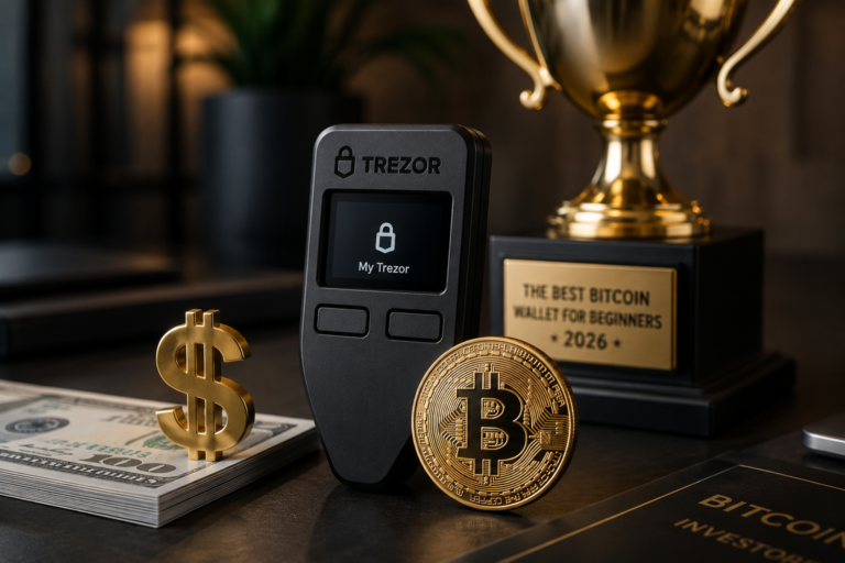 The Best Bitcoin Wallet for Beginners in 2026 — Why Trezor Is the One We Recommend trezor affiliate