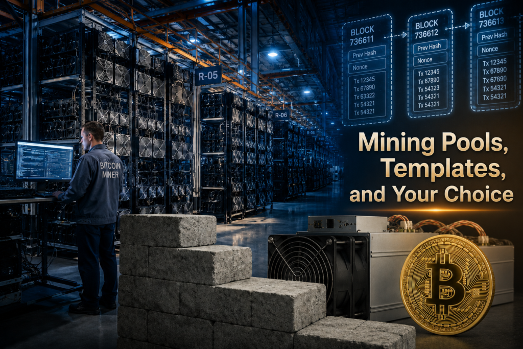 Mining Pools, Templates, and Your Choice blog post 6 20 26